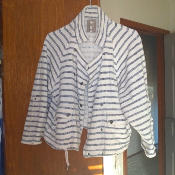 Dolan nautical striped jacket. Size XS (oversized) - Picture 2 of 2